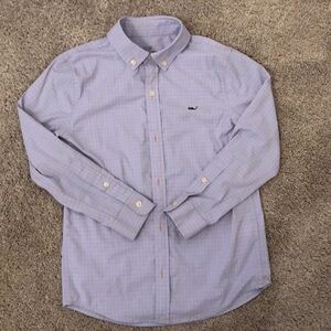 Vineyard vines long sleeves, dress shirt boys, six excellent condition